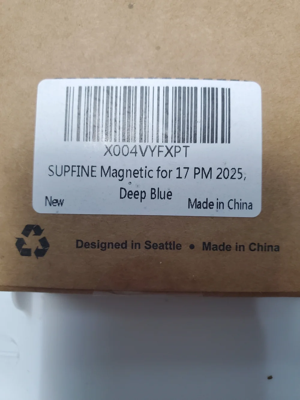 Deep Blue Magnetic Iphone Case
